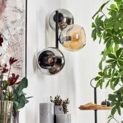 Koyoto Wandleuchte Glas 15 Cm Bernsteinfarben, Chrom, Rauchfarben, 3-flammig 25 Koyoto Wandleuchte Glas 15 Cm Bernsteinfarben, Chrom, Rauchfarben, 3-flammig -LEDVANCE Verkäufe koyoto wandleuchte glas 15 cm h3899601 11