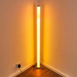 Laugar Stehlampe LED Silber, 1-flammig, Fernbedienung, Farbwechsler -LEDVANCE Verkäufe laugar stehlampe h3170113 11