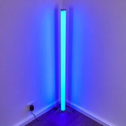 Laugar Stehlampe LED Silber, 1-flammig, Fernbedienung, Farbwechsler -LEDVANCE Verkäufe laugar stehlampe h3170113 16