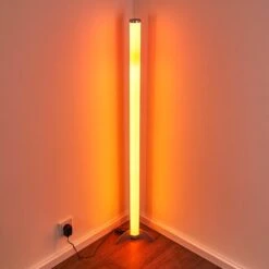 Laugar Stehlampe LED Silber, 1-flammig, Fernbedienung, Farbwechsler -LEDVANCE Verkäufe laugar stehlampe h3170113 18