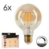 LED E27 6er Set 6 Watt 2200 Kelvin 650 Lumen