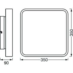 LEDVANCE Decorative Deckenpanel Schwarz, 1-flammig, Farbwechsler 7 LEDVANCE Decorative Deckenpanel Schwarz, 1-flammig, Farbwechsler -LEDVANCE Verkäufe ledvance decorative deckenpanel 4058075572874 3
