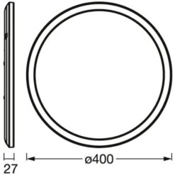LEDVANCE ORBIS Wand- Und Deckenleuchte Schwarz, 1-flammig, Farbwechsler -LEDVANCE Verkäufe ledvance orbis wand und deckenleuchte 4058075752801 7