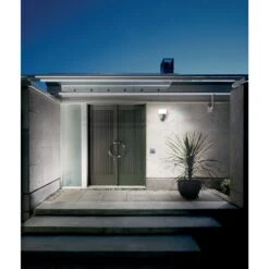 LEDVANCE SMART+ Außenwandleuchte Grau, 1-flammig, Bewegungsmelder