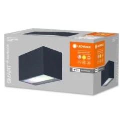 LEDVANCE Smart+ Außenwandleuchte Grau, 1-flammig -LEDVANCE Verkäufe ledvance smart aussenwandleuchte 4058075564404 2