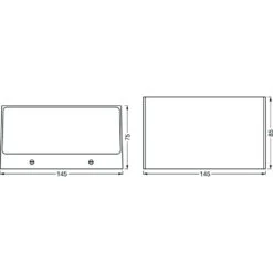LEDVANCE Smart+ Außenwandleuchte Grau, 1-flammig -LEDVANCE Verkäufe ledvance smart aussenwandleuchte 4058075564404 4
