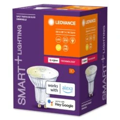 LEDVANCE SMART+ LED GU10 4,7 Watt 2700 Kelvin 350 Lumen -LEDVANCE Verkäufe ledvance smart led gu10 4 7 watt 2700 kelvin 350 lumen 4058075729148 2