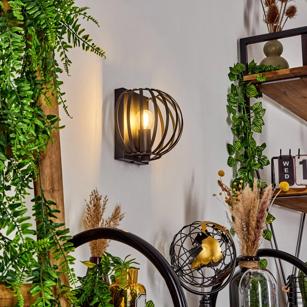 Lepa Wandleuchte Schwarz, 1-flammig 11 Lepa Wandleuchte Schwarz, 1-flammig – Bild 11