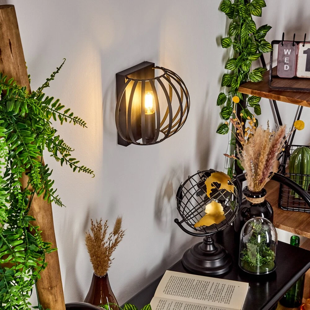 Lepa Wandleuchte Schwarz, 1-flammig 7 Lepa Wandleuchte Schwarz, 1-flammig – Bild 7