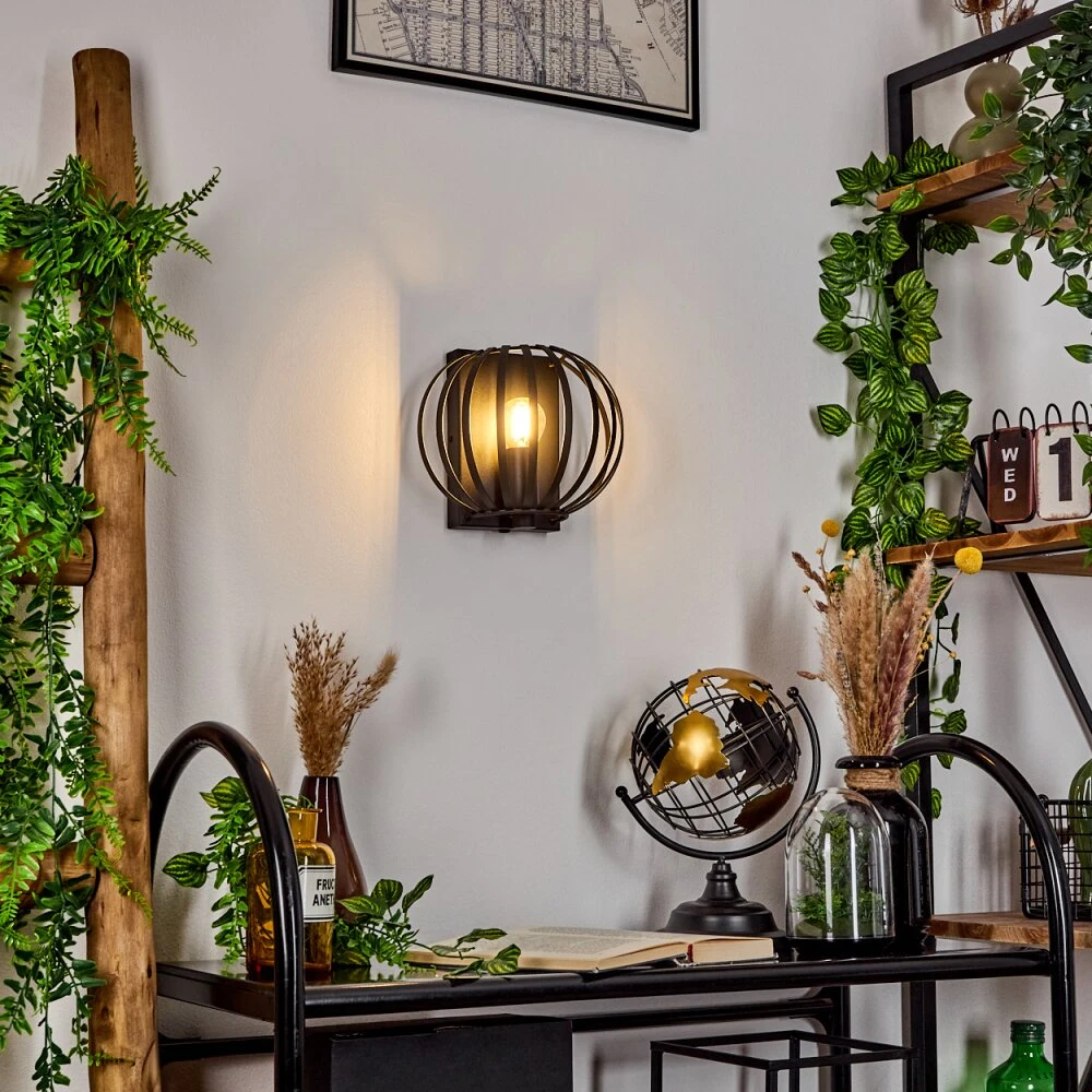 Lepa Wandleuchte Schwarz, 1-flammig 9 Lepa Wandleuchte Schwarz, 1-flammig – Bild 9