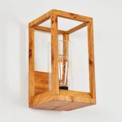 Leset Außenwandleuchte Braun, Holzoptik, 1-flammig -LEDVANCE Verkäufe leset aussenwandleuchte h3432440 11