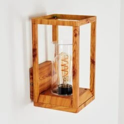 Leset Außenwandleuchte Braun, Holzoptik, 1-flammig -LEDVANCE Verkäufe leset aussenwandleuchte h3432440 7