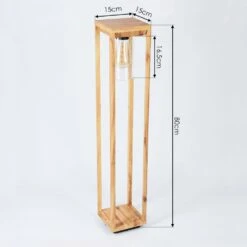 Leset Sockelleuchte Braun, Holzoptik, 1-flammig 13 Leset Sockelleuchte Braun, Holzoptik, 1-flammig -LEDVANCE Verkäufe leset sockelleuchte h3432396 3