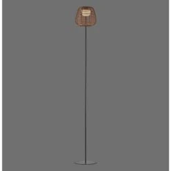 Leuchten Direkt ASKIA Stehleuchte LED Schwarz, 1-flammig