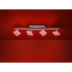 Leuchten Direkt LOLAsmart-SABI Deckenleuchte LED Nickel-Matt, 4-flammig, Fernbedienung, Farbwechsler -LEDVANCE Verkäufe leuchten direkt lolasmart sabi deckenleuchte 12084 55 8