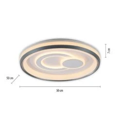 Leuchten Direkt MINELLI Deckenleuchte LED Weiß, 1-flammig -LEDVANCE Verkäufe leuchten direkt minelli deckenleuchte 14334 16 7