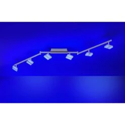 Leuchten Direkt SABI Deckenleuchte LED Nickel-Matt, 6-flammig, Fernbedienung, Farbwechsler -LEDVANCE Verkäufe leuchten direkt sabi deckenleuchte 12086 55 7