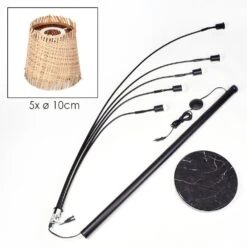 Lindberg Stehleuchte Schwarz, 5-flammig -LEDVANCE Verkäufe lindberg stehleuchte h3939321 4