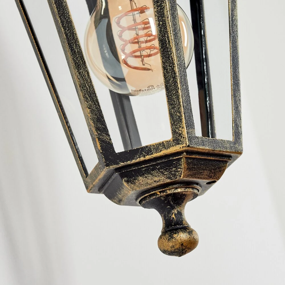 Loria Außenwandleuchte Gold, Schwarz, 1-flammig 6 Loria Außenwandleuchte Gold, Schwarz, 1-flammig – Bild 6