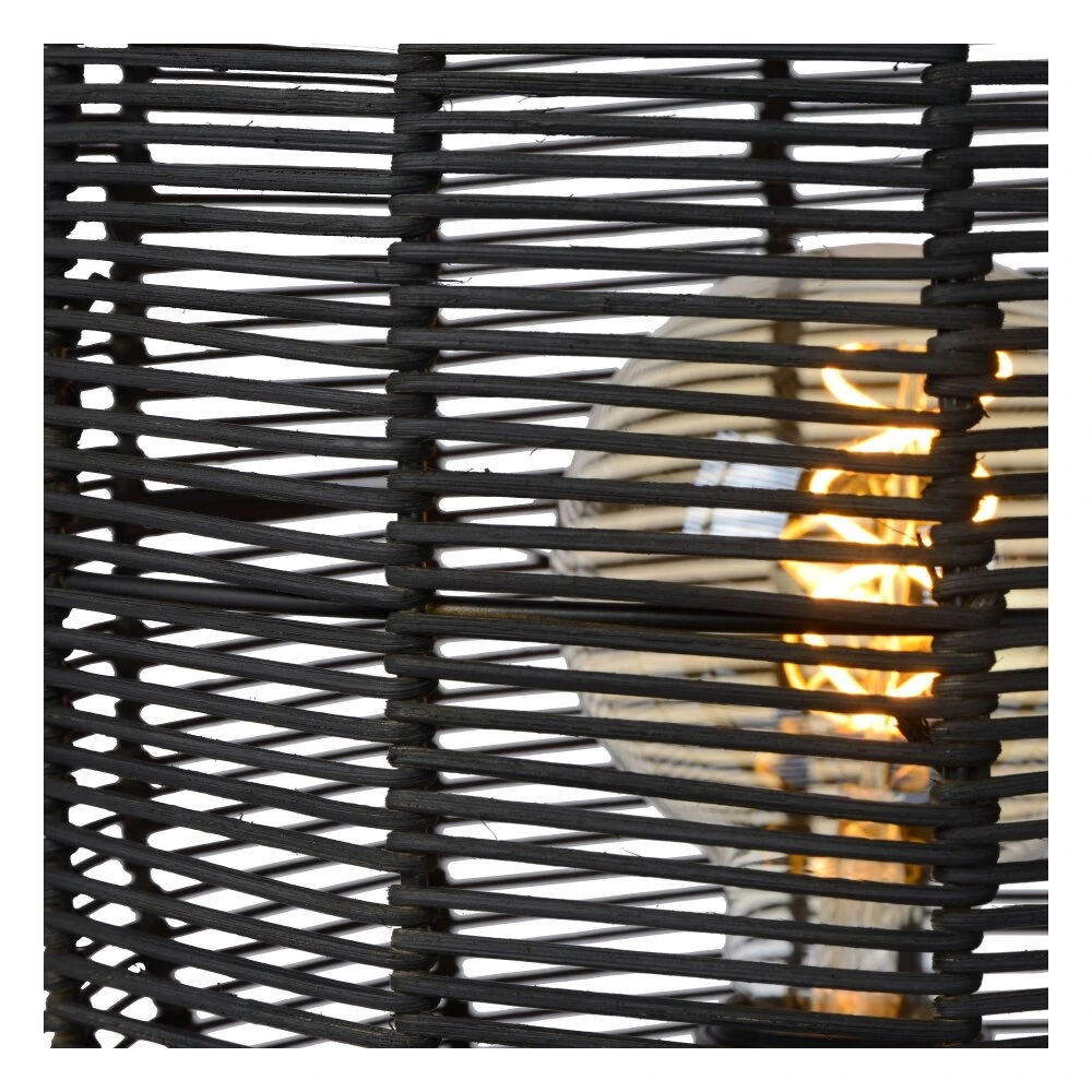 Lucide HERMINE Tischleuchte Schwarz, 1-flammig 4 Lucide HERMINE Tischleuchte Schwarz, 1-flammig – Bild 4