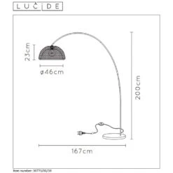 Lucide MESH Stehlampe Schwarz, 1-flammig -LEDVANCE Verkäufe lucide mesh stehlampe 30773 01 30 8