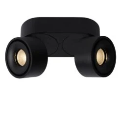 Lucide YUMIKO Deckenspot LED Schwarz, 2-flammig -LEDVANCE Verkäufe lucide yumiko deckenspot 35911 16 30 4