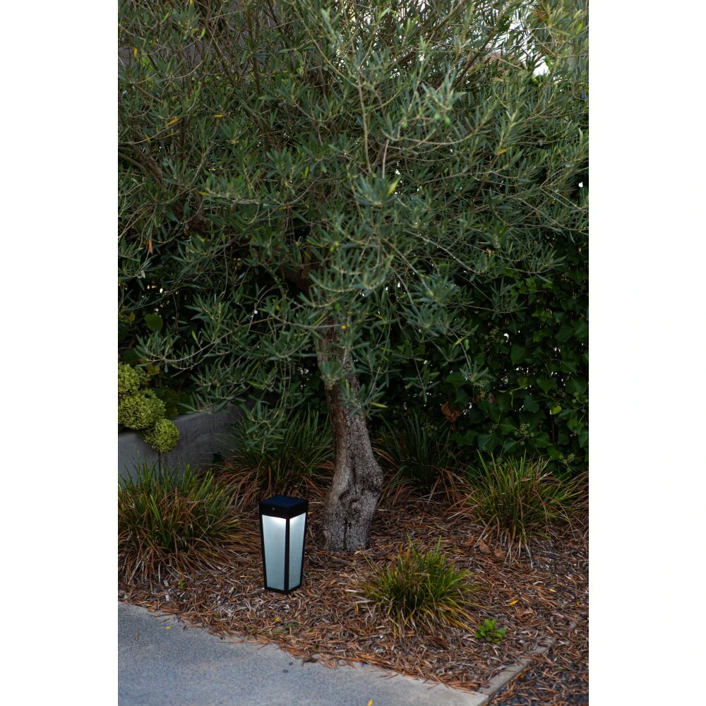 Lutec Dias Solar-Wegeleuchte LED Schwarz, 1-flammig, Bewegungsmelder, Farbwechsler 6 Lutec Dias Solar-Wegeleuchte LED Schwarz, 1-flammig, Bewegungsmelder, Farbwechsler – Bild 6