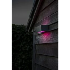 Lutec Gemini Außenwandleuchte LED Anthrazit, 2-flammig, Farbwechsler -LEDVANCE Verkäufe lutec gemini aussenwandleuchte 5189120118 7