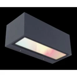 Lutec Gemini Außenwandleuchte LED Anthrazit, 2-flammig, Farbwechsler -LEDVANCE Verkäufe lutec gemini aussenwandleuchte 5189120118 8