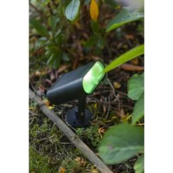 Lutec Lampen GINBO Gartenstrahler LED Schwarz, 1-flammig, Bewegungsmelder, Farbwechsler -LEDVANCE Verkäufe lutec lampen ginbo gartenstrahler 6938405330 2