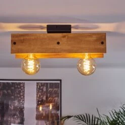 Maahui Deckenleuchte Naturfarben, Schwarz, 2-flammig -LEDVANCE Verkäufe maahui deckenleuchte h3450550 10