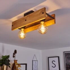 Maahui Deckenleuchte Naturfarben, Schwarz, 2-flammig -LEDVANCE Verkäufe maahui deckenleuchte h3450550 6