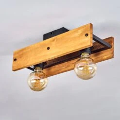 Maahui Deckenleuchte Naturfarben, Schwarz, 2-flammig -LEDVANCE Verkäufe maahui deckenleuchte h3450550 7