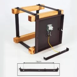 Maladera Deckenleuchte Holz Hell, Rostfarben, Schwarz, 1-flammig -LEDVANCE Verkäufe maladera deckenleuchte h3403860 4