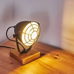 Malix Tischleuchte Holz Hell, Schwarz, 1-flammig -LEDVANCE Verkäufe malix tischleuchte h3368572 7