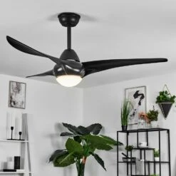 Malloa Deckenventilator LED Schwarz, 1-flammig, Fernbedienung -LEDVANCE Verkäufe malloa deckenventilator h3590362 8