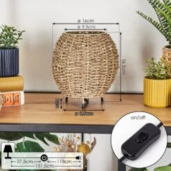 Malpica Tischleuchte 16 Cm Beige, 1-flammig -LEDVANCE Verkäufe malpica tischleuchte 16 cm h3731291 3