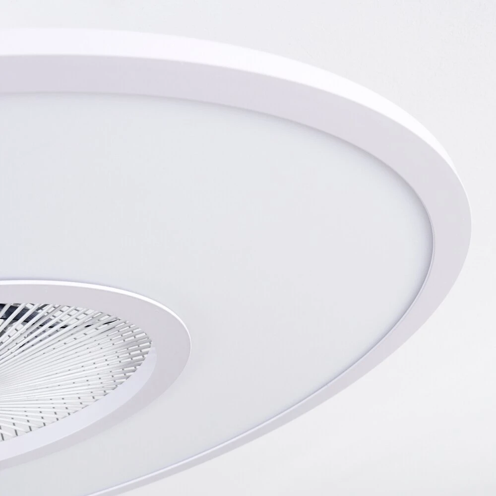 Marmorta Deckenventilator LED Weiß, 1-flammig, Fernbedienung 3 Marmorta Deckenventilator LED Weiß, 1-flammig, Fernbedienung – Bild 3