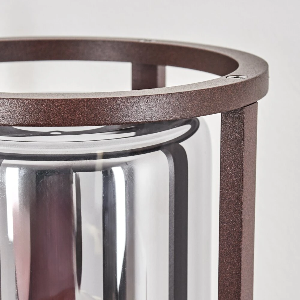 Martinha Außenwandleuchte Rostfarben, 1-flammig, Bewegungsmelder 3 Martinha Außenwandleuchte Rostfarben, 1-flammig, Bewegungsmelder – Bild 3