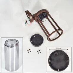 Martinha Außenwandleuchte Rostfarben, 1-flammig, Bewegungsmelder 17 Martinha Außenwandleuchte Rostfarben, 1-flammig, Bewegungsmelder -LEDVANCE Verkäufe martinha aussenwandleuchte h3821879 4