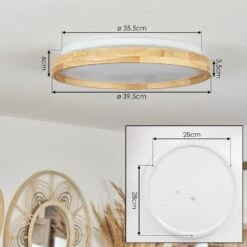 Menthonnex Deckenleuchte LED Weiß, 1-flammig -LEDVANCE Verkäufe menthonnex deckenleuchte h3653906 3