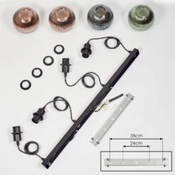 Mo Hängeleuchte Blau, Grün, Kupferfarben, 4-flammig 15 Mo Hängeleuchte Blau, Grün, Kupferfarben, 4-flammig -LEDVANCE Verkäufe mo haengeleuchte h3760208 4