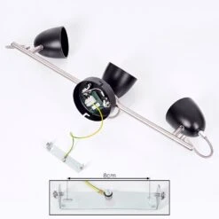 Moesdorf Deckenleuchte Nickel-Matt, Schwarz, 3-flammig -LEDVANCE Verkäufe moesdorf deckenleuchte h3578025 4