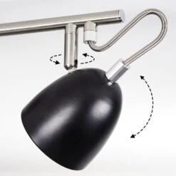 Moesdorf Deckenleuchte Nickel-Matt, Schwarz, 3-flammig -LEDVANCE Verkäufe moesdorf deckenleuchte h3578025 5