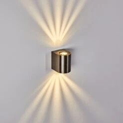 Mora Außenwandleuchte LED Edelstahl, 2-flammig -LEDVANCE Verkäufe mora aussenwandleuchte h3384992 12