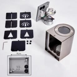 Mora Außenwandleuchte LED Edelstahl, 2-flammig -LEDVANCE Verkäufe mora aussenwandleuchte h3384992 4