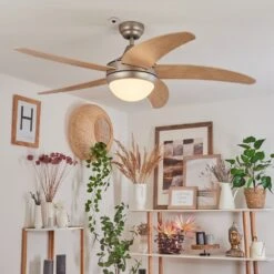 Morino Deckenventilator Naturfarben, Nickel-Matt, 2-flammig, Fernbedienung 18 Morino Deckenventilator Naturfarben, Nickel-Matt, 2-flammig, Fernbedienung -LEDVANCE Verkäufe morino deckenventilator h3559970 6