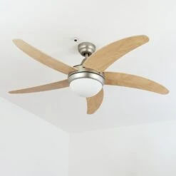 Morino Deckenventilator Naturfarben, Nickel-Matt, 2-flammig, Fernbedienung 19 Morino Deckenventilator Naturfarben, Nickel-Matt, 2-flammig, Fernbedienung -LEDVANCE Verkäufe morino deckenventilator h3559970 7