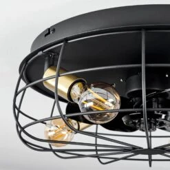 Moscavide Deckenventilator Messing, Schwarz, 4-flammig, Fernbedienung -LEDVANCE Verkäufe moscavide deckenventilator h3599617 2