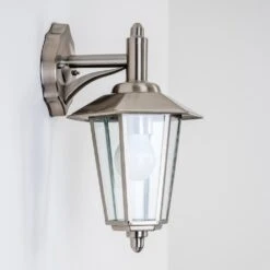 Moskau Außenwandleuchte Edelstahl, Transparent, Klar, 1-flammig -LEDVANCE Verkäufe moskau aussenwandleuchte h406 10